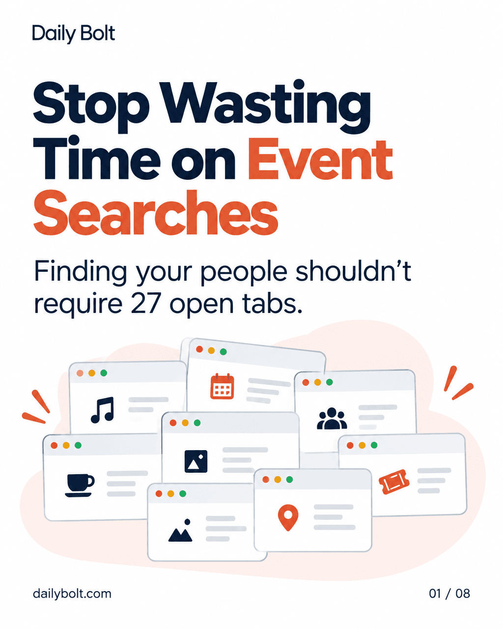 Slide 1: Stop Wasting Time on Event Searches