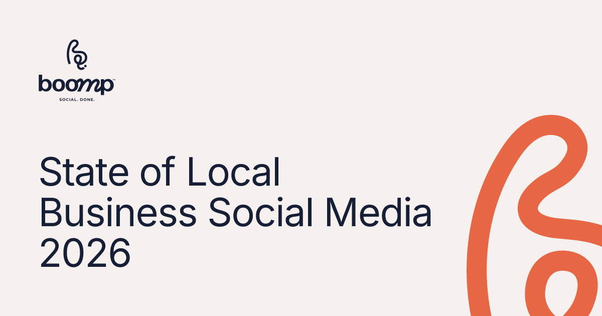 State of Local Business Social Media 2026 | boomp.net