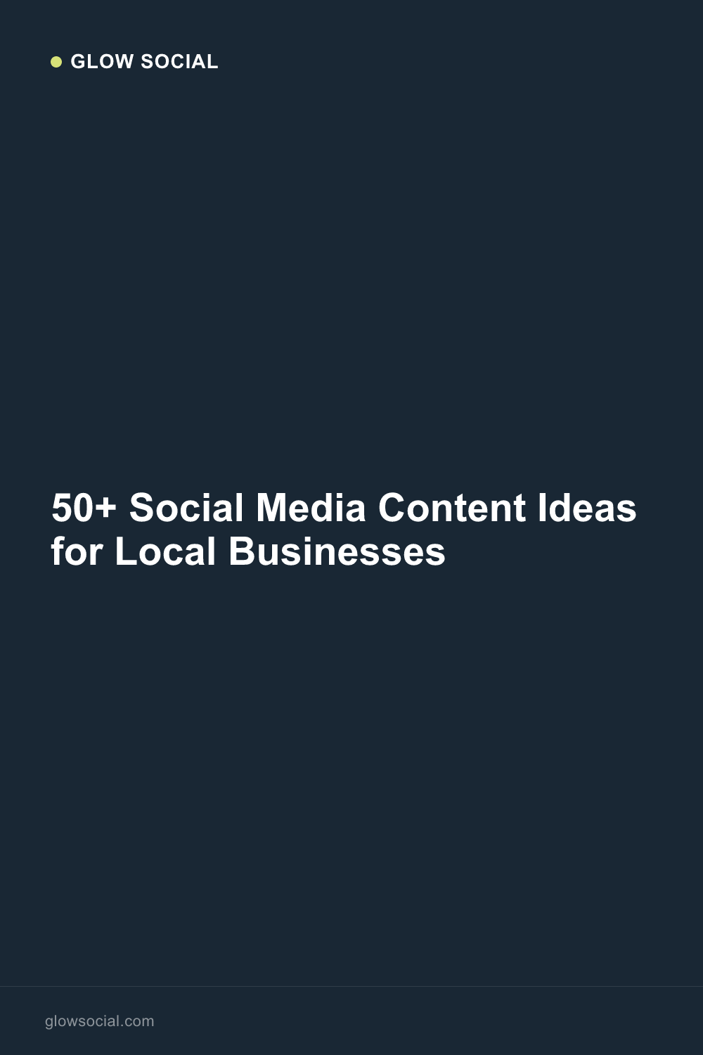 50+ Social Media Content Ideas for Local Businesses